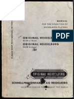 Heidelberg 10x15 Manual