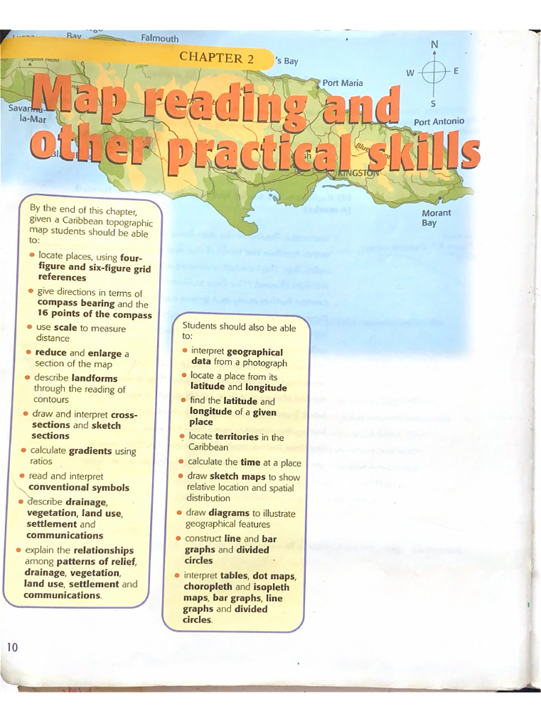 Map Reading and Other Practical Skills | PDF