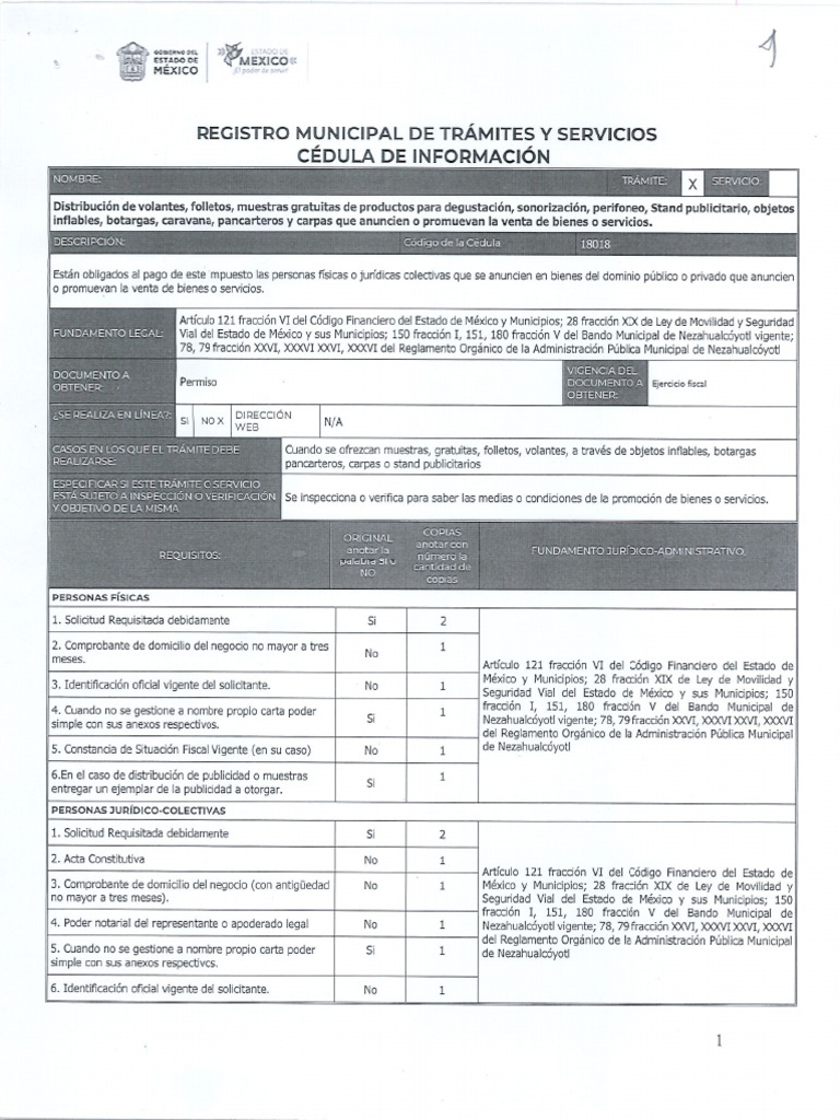 Formato de Solicitud de Licencia de Funcionamiento | PDF