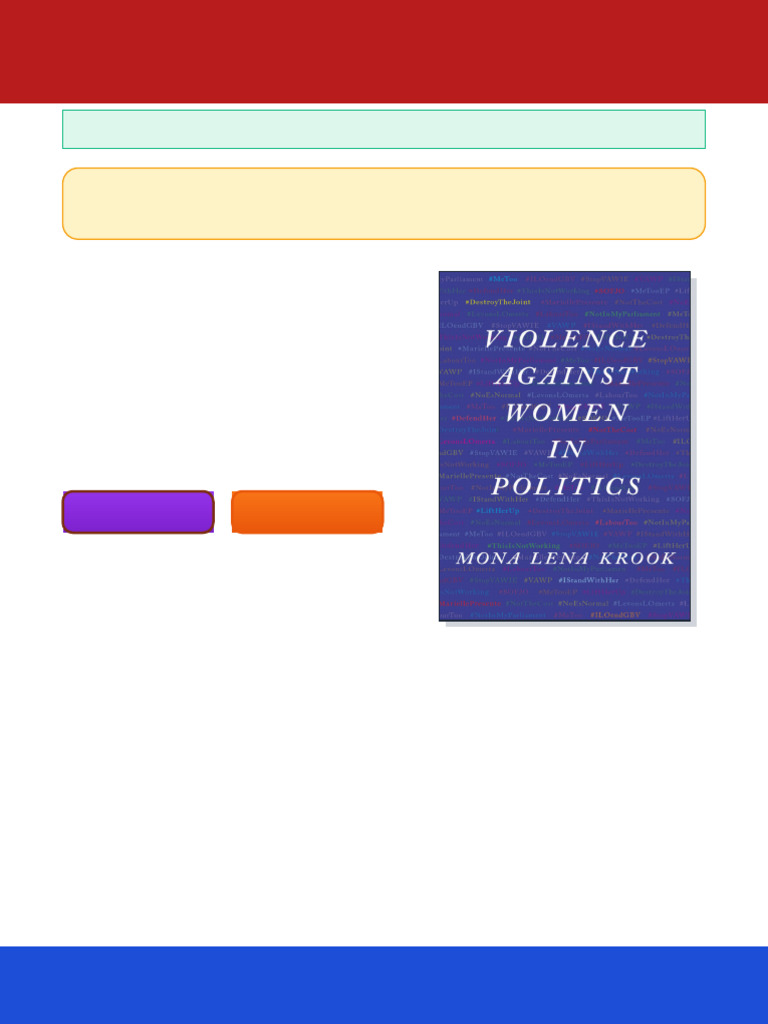 Violence against Women in Politics Mona Lena Krook ebook trusted ...