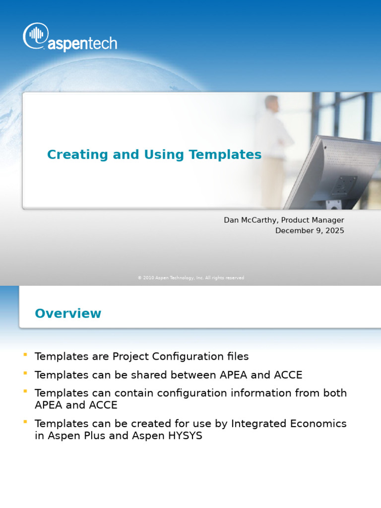Creating and Using Project Templates | PDF | Computing