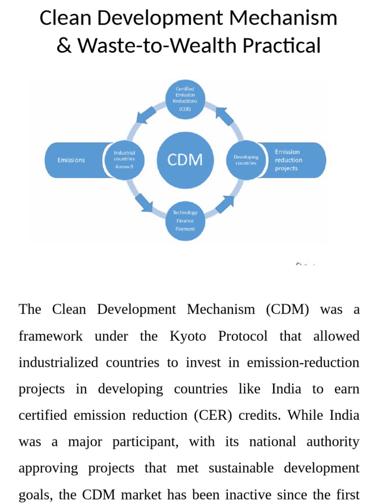 CDM Strategies in India's Sugar Industry | PDF | Clean Development ...