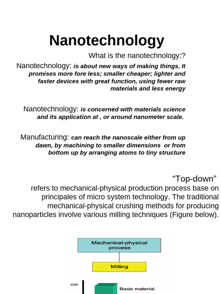 Nanotechnology Lecture Abed | PDF | Nanotechnology | Nanoparticle