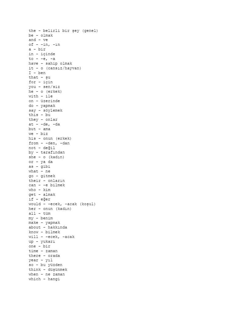 800 Common Words | PDF