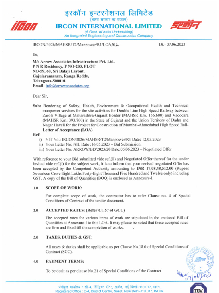 LOA | PDF