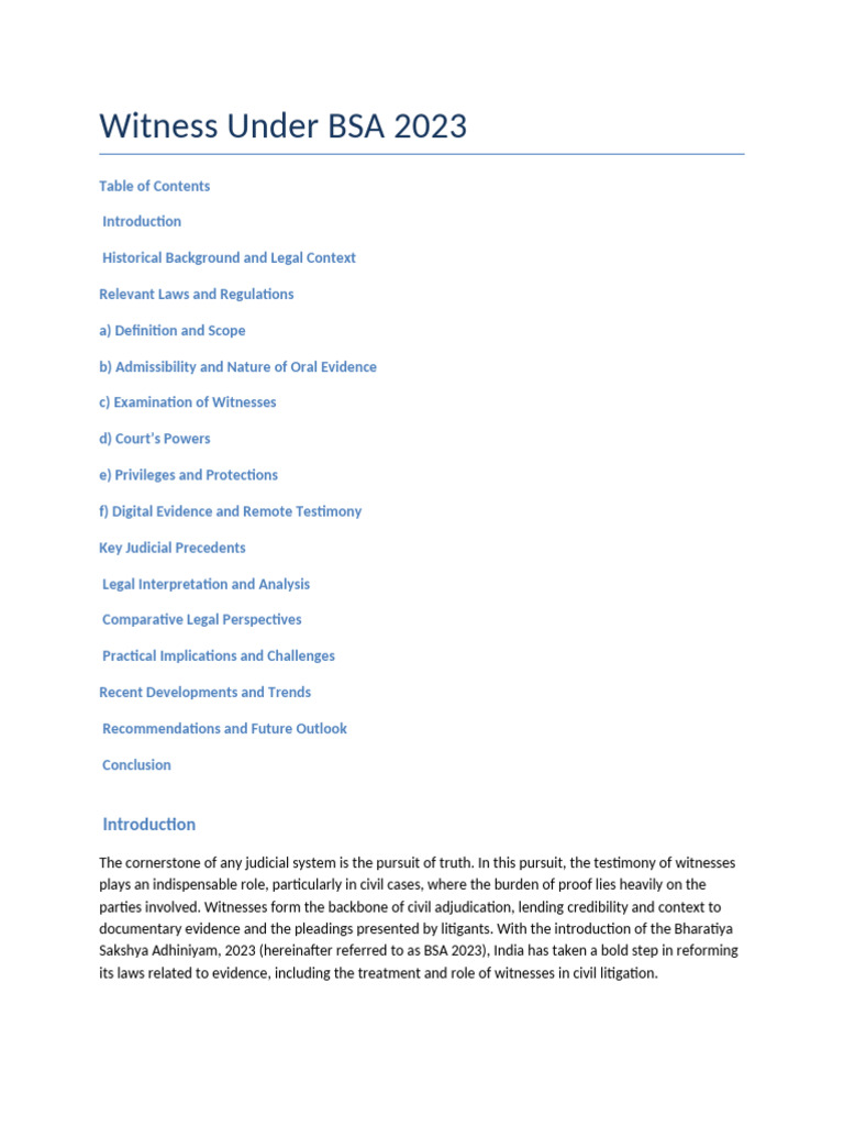 Witness Under B-WPS Office | PDF | Witness | Evidence (Law)