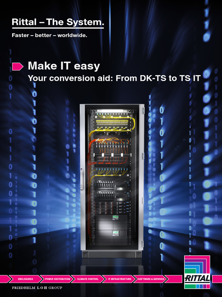 Rittal DK-TS to TS IT Conversion Guide | PDF | Door | Land Vehicles