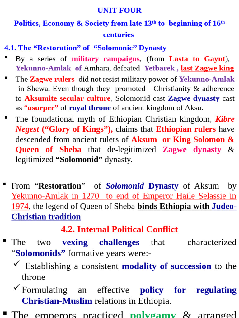 Hist 1012 Unit 4 | PDF