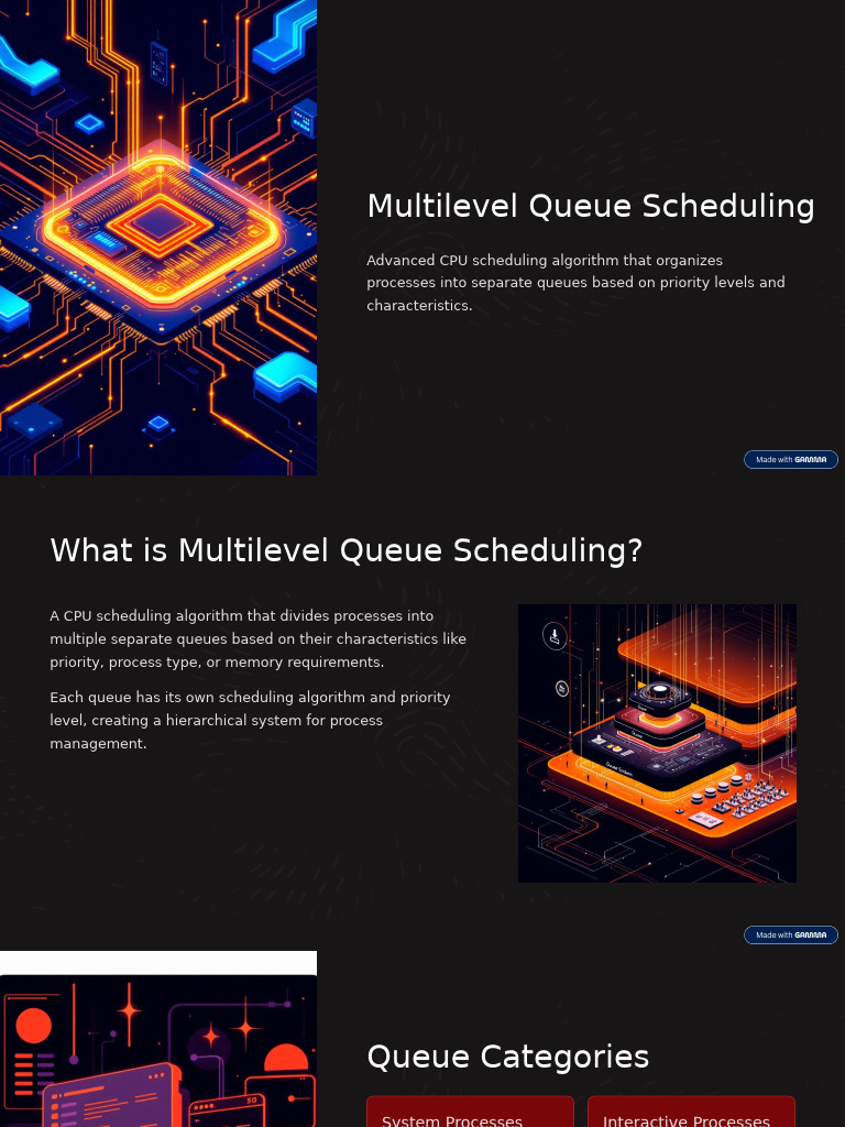 Multilevel Queue Scheduling Explained | PDF | Scheduling (Computing ...