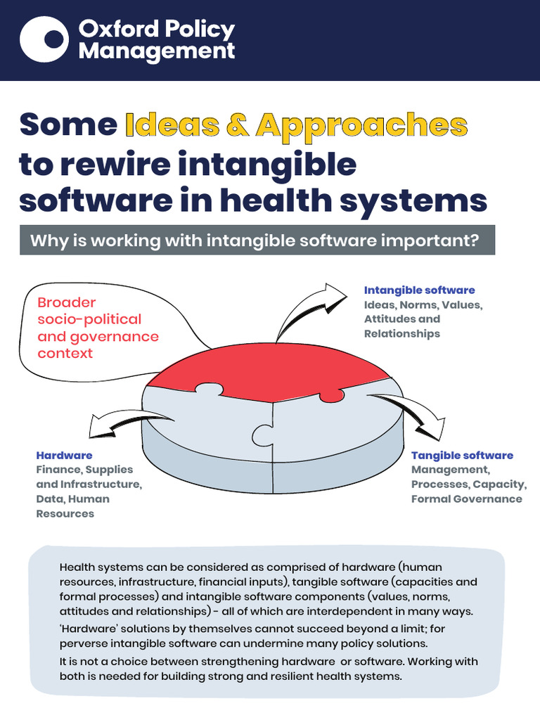 Rewiring Intangible Software in Health Systems | PDF | Governance ...