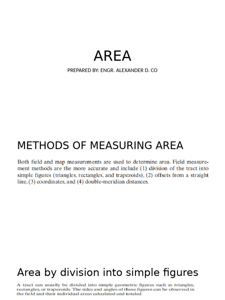LEC 09 Area | PDF