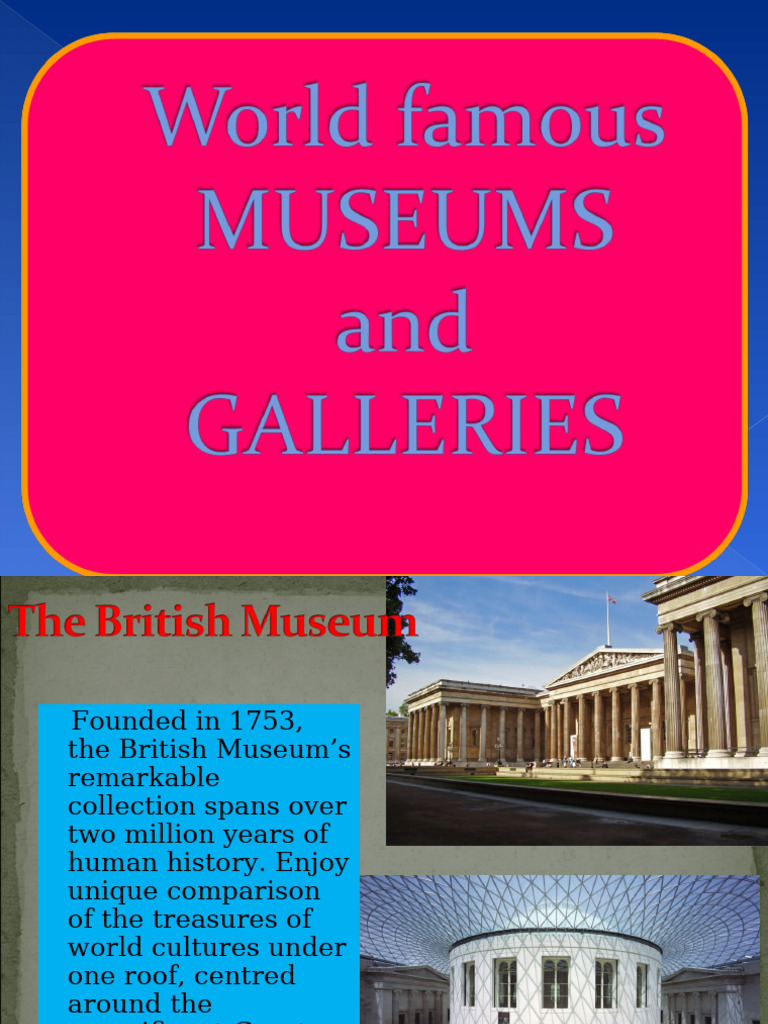 Top Museums to Explore Worldwide | PDF | Museum