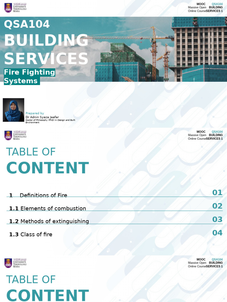1.1 Introduction To Fire Protection System | PDF | Combustion | Fires