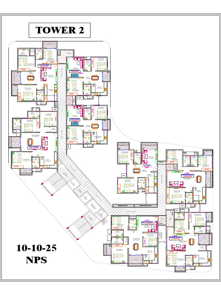 Tower 2 Floor Plan Layouts | PDF | Kitchen