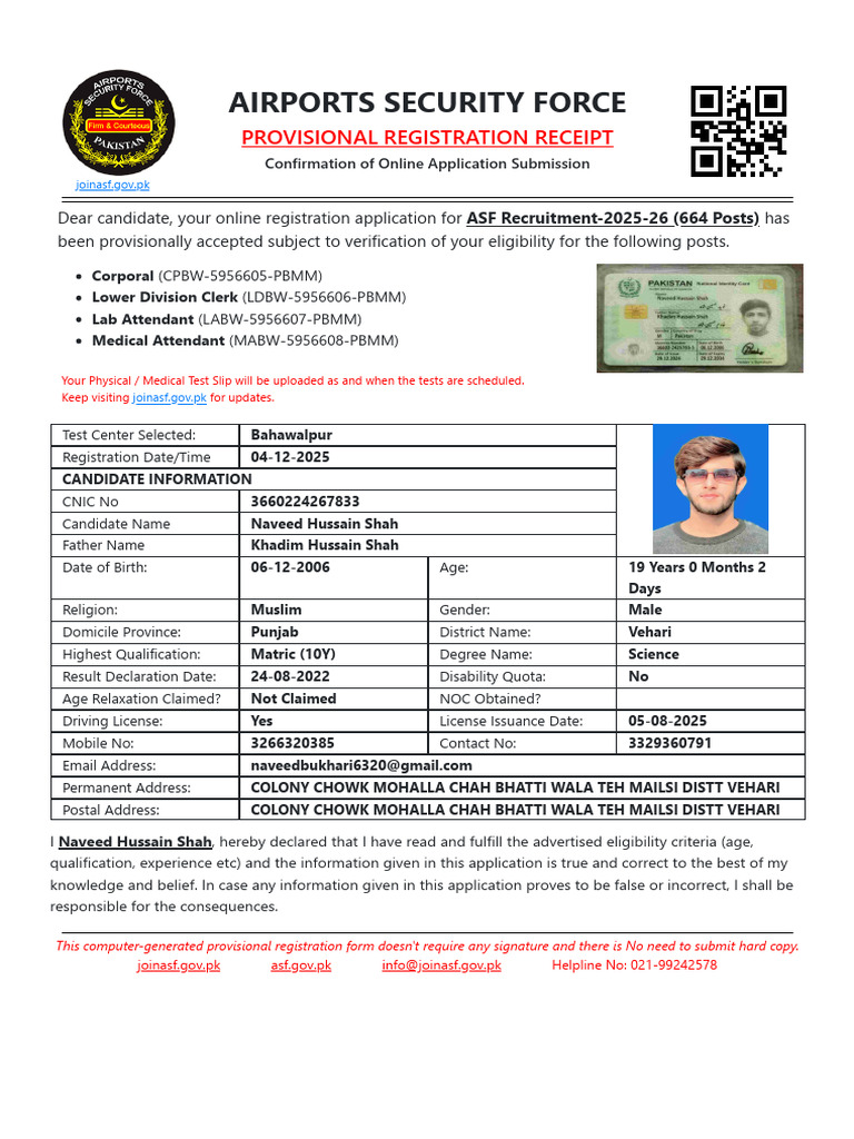Join ASF Naveed | PDF