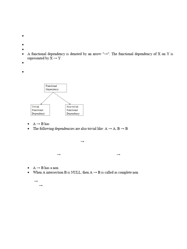 Understanding Functional Dependencies & Normal Forms | PDF | Data ...
