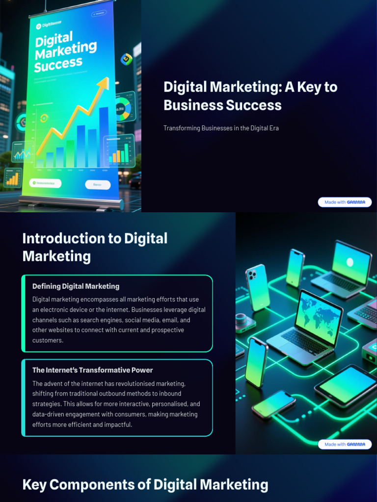 Digital Marketing A Key To Business Success | PDF | Digital Marketing ...