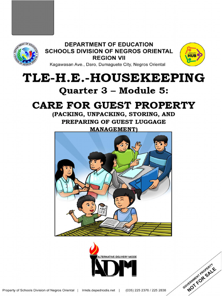 Housekeeping-9-Module-5 (1) | PDF | Learning