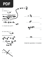 Grade 12 Algebra Exam Questions | PDF | Factorization | Algebra