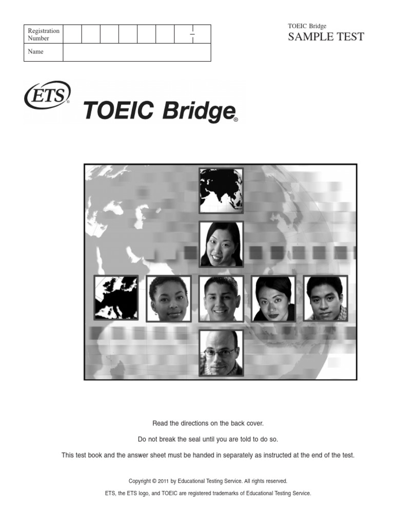 TOEIC Bridge Sample Test Guide | PDF