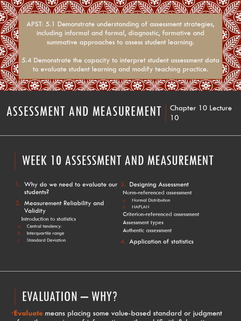 Understanding Assessment Strategies | PDF | Educational Assessment ...