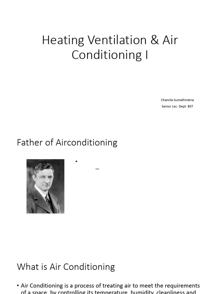 HVAC Basics: Air Conditioning Explained | PDF | Fahrenheit | Temperature