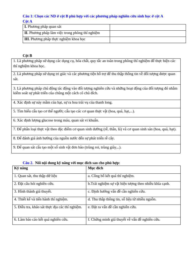 HS - PHT Bài 2 | PDF