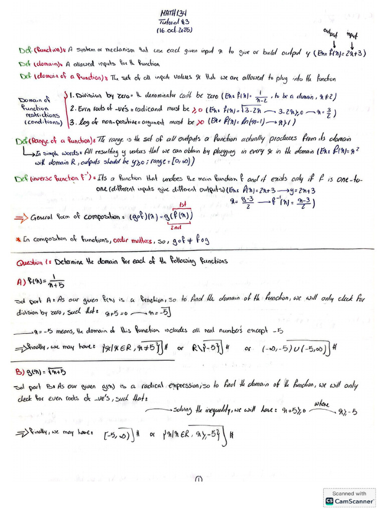 Tutorial 3 | PDF