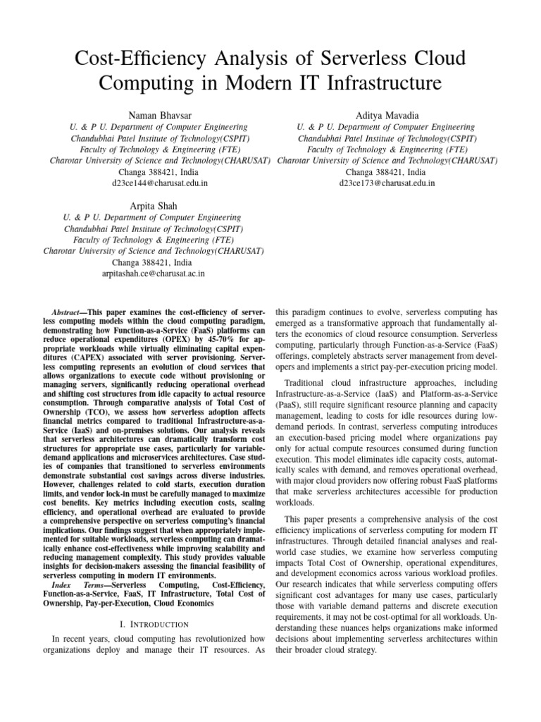 D23ce173 RM Ieee Article | PDF | Cloud Computing | Information Technology