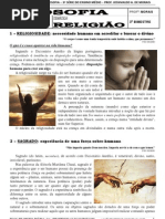 Apostila de Filosofia - 3ª série - Ensino Médio - 3º Bimestre