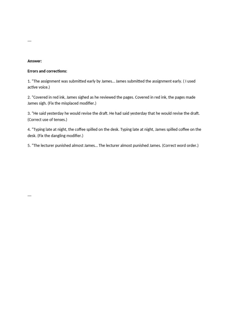 Individual Assignment Answers | PDF