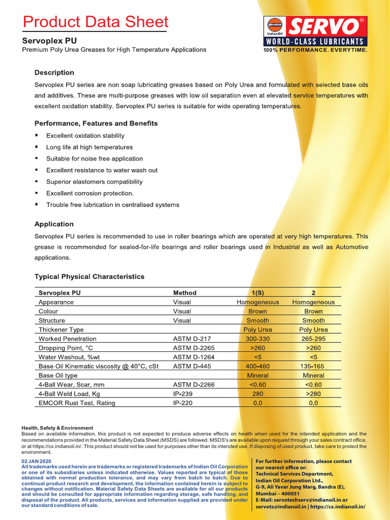 PDS Servoplex PU May2020 | PDF