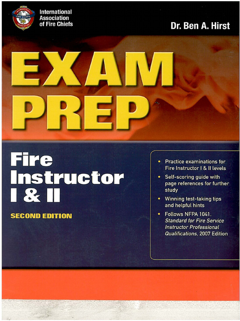 Fire Instructor 12 Exam Prep | PDF