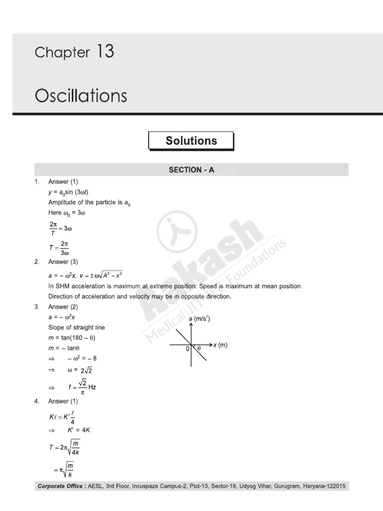 CLS MED 25 26 XIII Phy Package 3 Level 1 Chapter 13 | PDF
