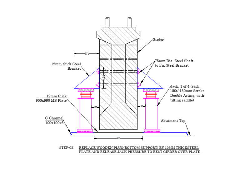 Steel Shaft and Bracket Installation Guide | PDF