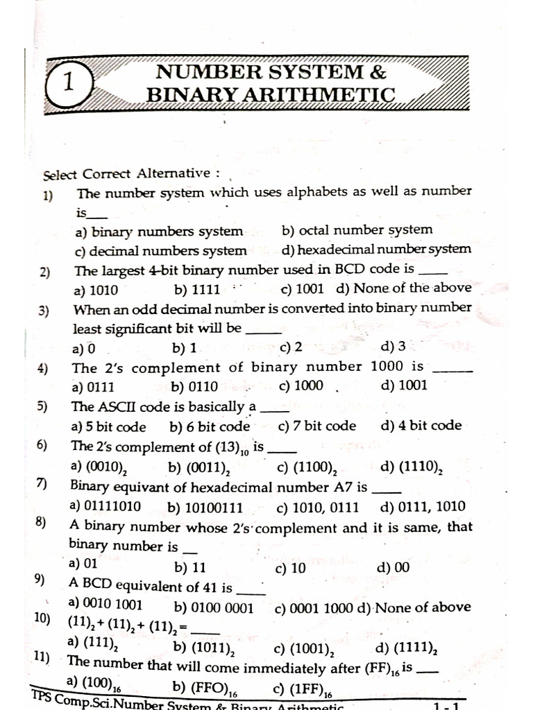 Computer Science Part 1 Answer Notes | PDF