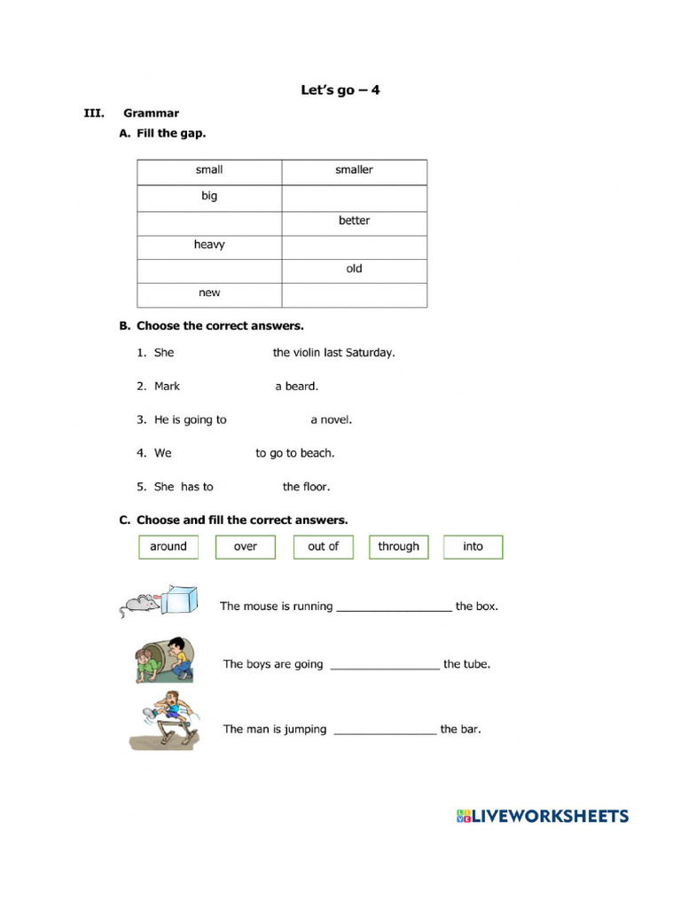 Worksheet 1775272 | PDF