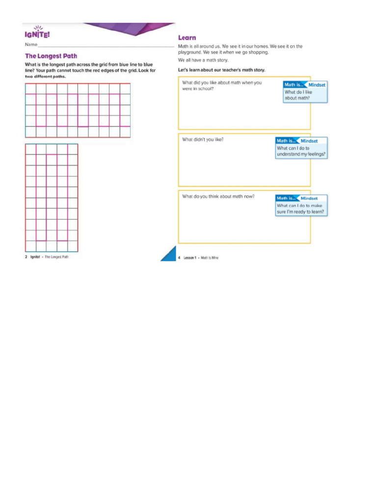 Reveal Math Book - Grade 3 - Volume 1 - TE | PDF