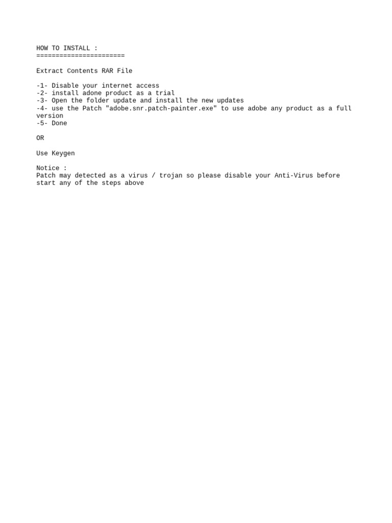 Installation Instructions | PDF