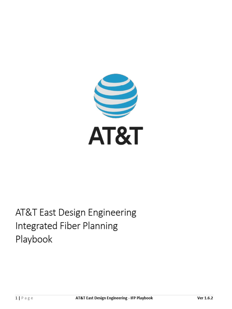 AT&T East IFP Design Engineering Guide | PDF | Optical Fiber | Easement