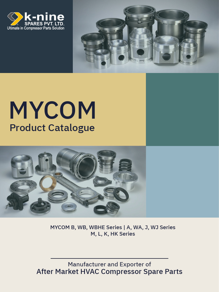 MYCOM HVAC Compressor Spare Parts | PDF
