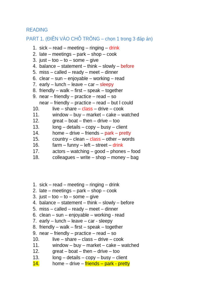 Key READING | PDF