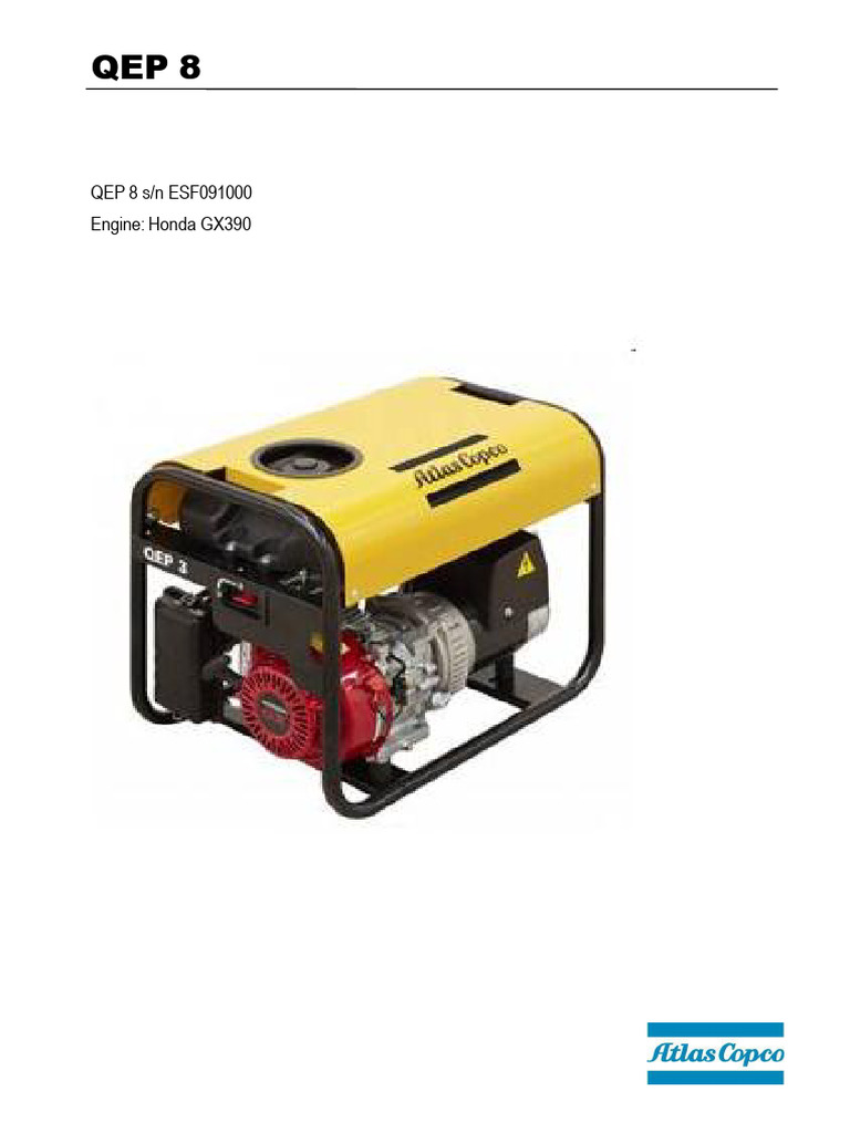 Elektrocentrála Qep 8 ND | PDF | Manufactured Goods | Electric Power