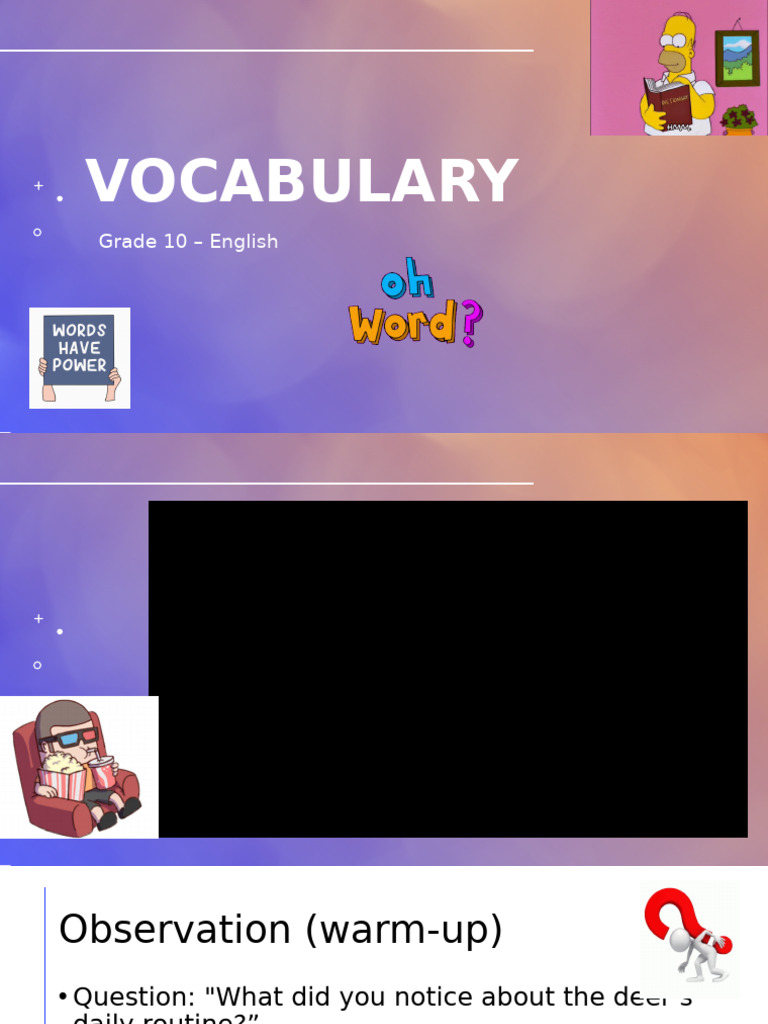 Vocabulary - Problem or Trouble, Affect or Effect | PDF | Linguistics ...