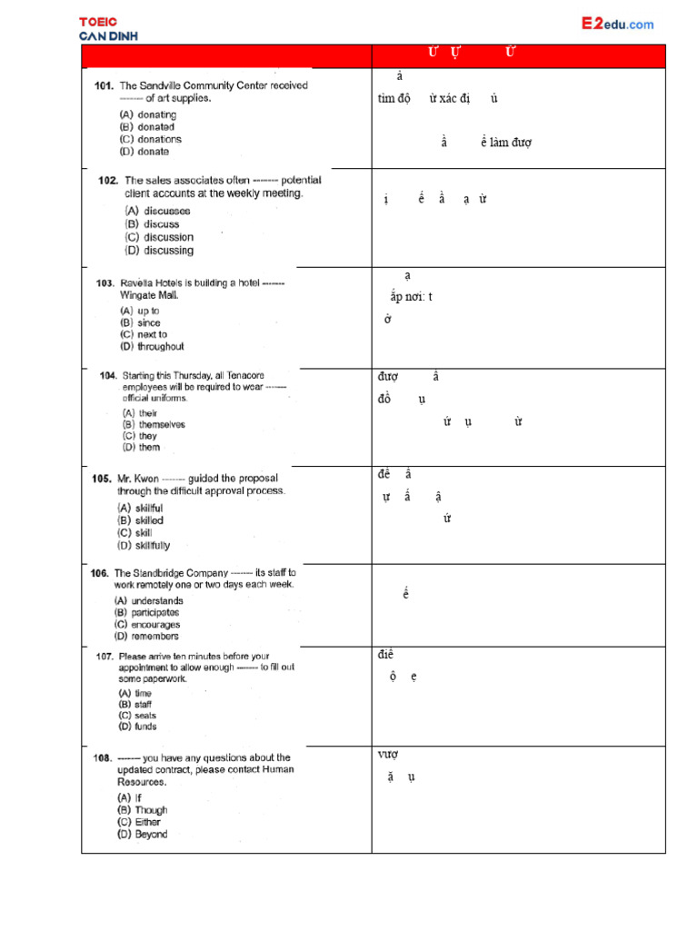 c7 Part 5 RC Test 7 | PDF