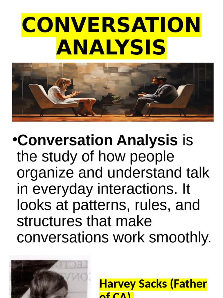 Understanding Conversation Analysis | PDF | Linguistics | Communication