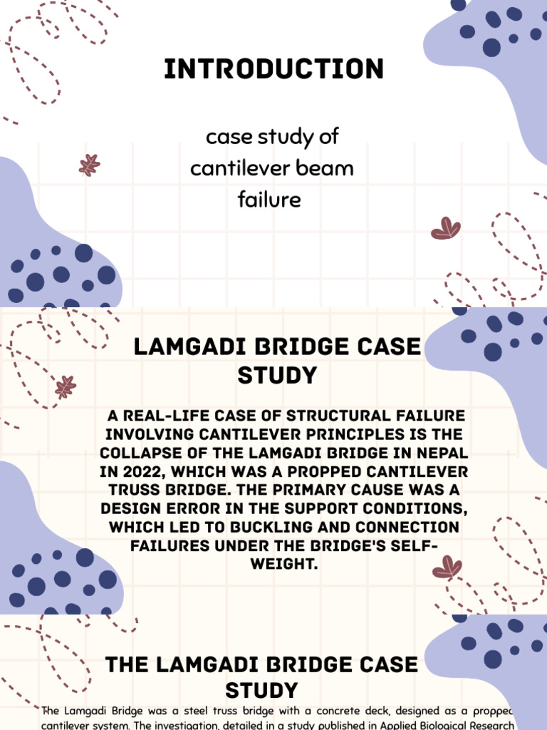 Lamgadi Bridge Cantilever Failure Analysis | PDF | Truss | Concrete