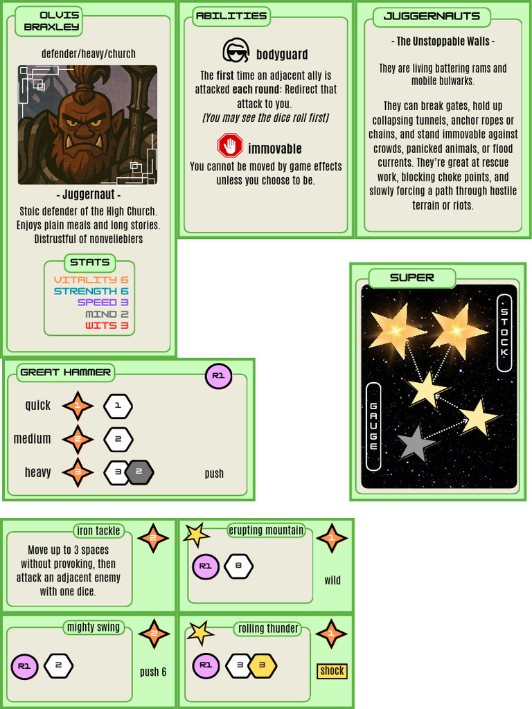 Juggernaut: Unstoppable Defender Guide | PDF