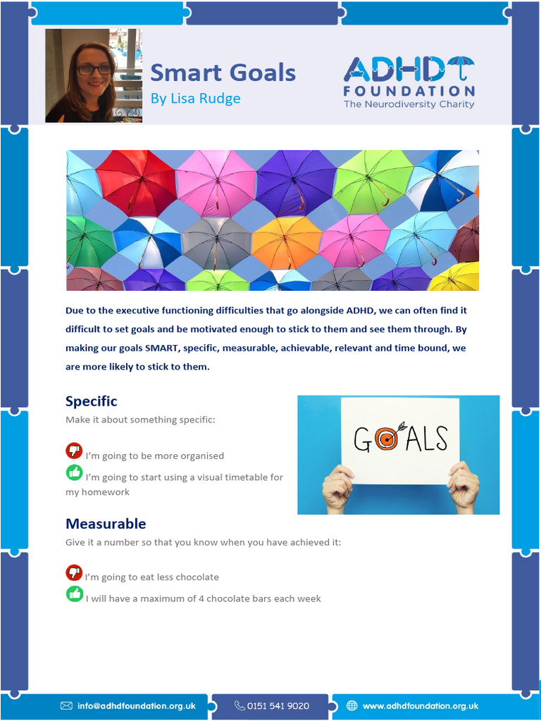 Smart Goals | PDF