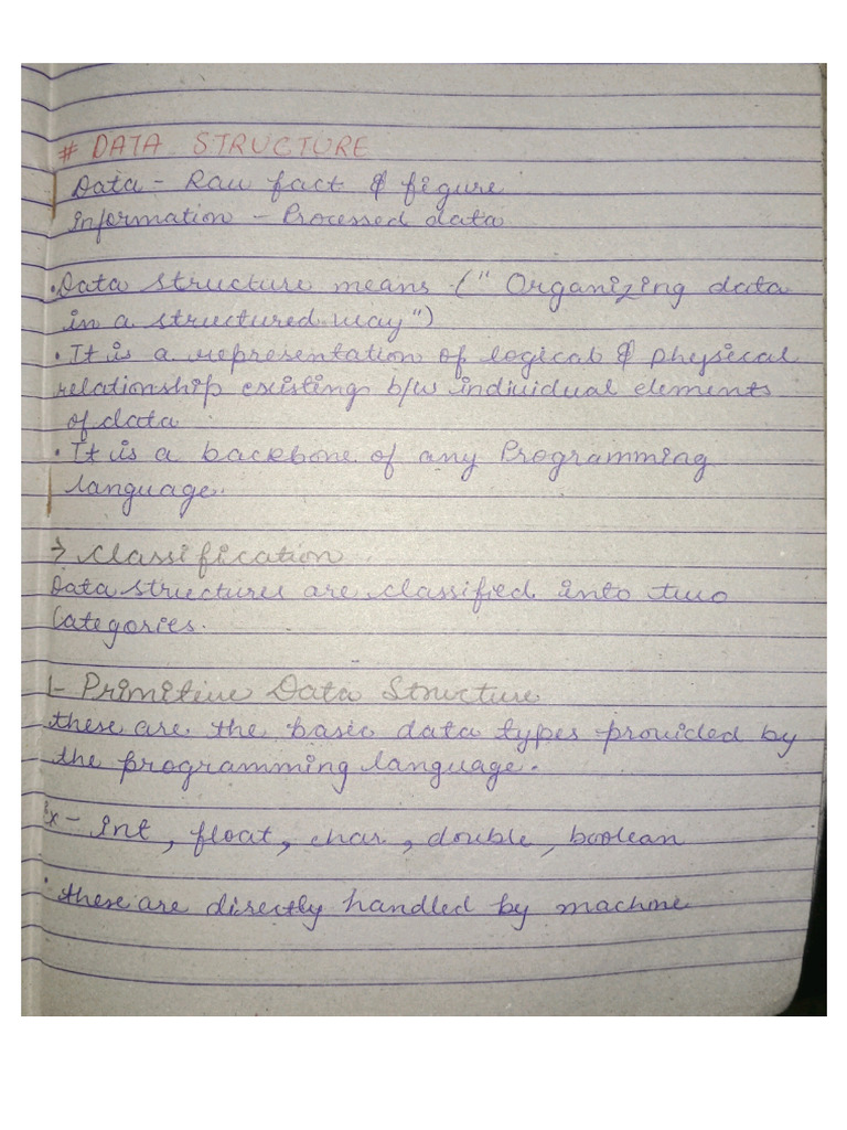 DS notes | PDF